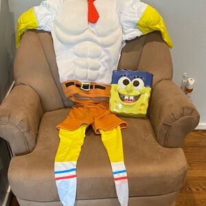 SpongeBob SquarePants Kids Costume with Yellow and Orange